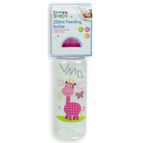 First Steps Jungle 0+ Baby Bottle Giraffe 250 ml