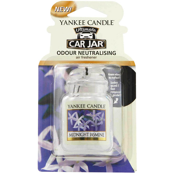Yankee Candle Midnight Jasmine - Midnight Jasmine Gel Car Fragrance Tag 30 g