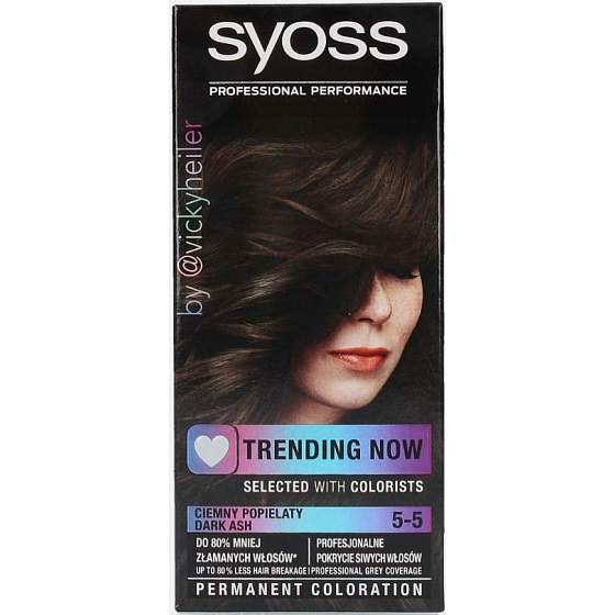 Syoss Trending Now Hair Color 5-5 Dark Ash