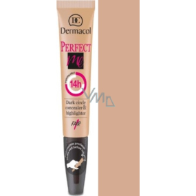 Dermacol Perfect Me Concealer perfecting concealer and brightener 01 Fair 7 ml