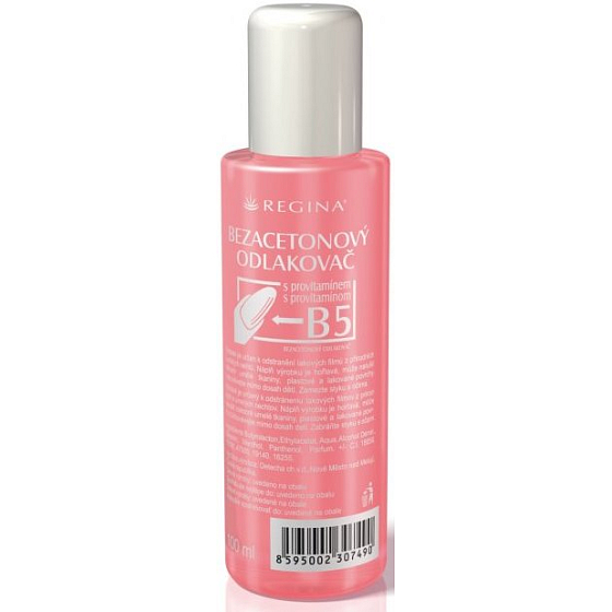 Regina Provitamin B5 acetone-free nail polish remover 100 ml