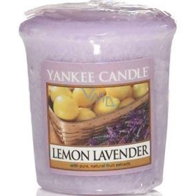 Yankee Candle Lemon Lavender - Lemon and lavender scented votive candle 49 g