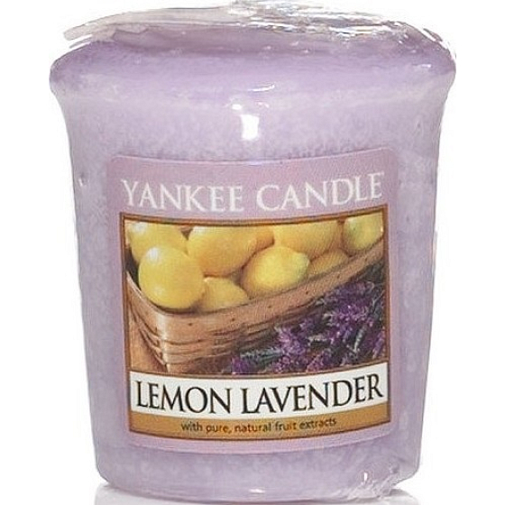 Yankee Candle Lemon Lavender - Lemon and Lavender Scented Votive Candle 49 g