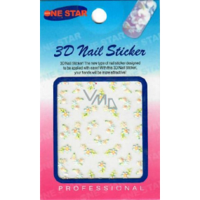 Nail Stickers 3D nail stickers 1 sheet 10100 A8