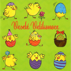 Nekupto Easter Greeting Card Happy Easter Many Days Full of Sunshine 100 x 100 mm 3555 XI