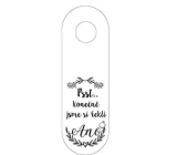 Bohemia Gifts Wooden Door Hanger Psst We Finally Said Yes 26 x 8 cm
