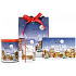 Castelbel Winter Wonderland toilet soap 150 g + scented candle 250 g + bag in a tin can, Christmas cosmetic set