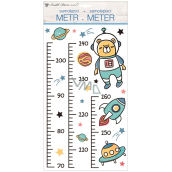 Wall stickers children's meter Universe, up to 160 cm