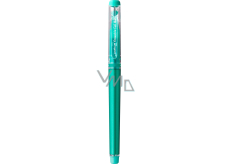 Uni Mitsubishi Rubber pen with cap UF-222-07 green 0.7 mm