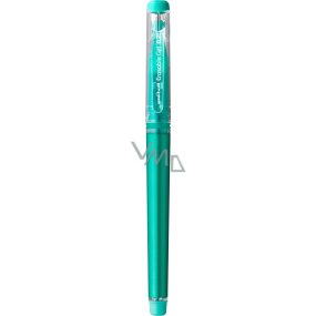 Uni Mitsubishi Rubber pen with cap UF-222-07 green 0.7 mm