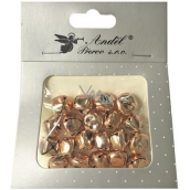 Copper bells 1.5 cm 20 pieces