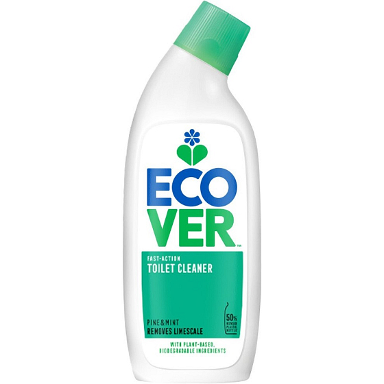 ECOVER Fast-action Toilet Cleaner Needles & Mint eco-friendly toilet gel liquid cleaner 750 ml