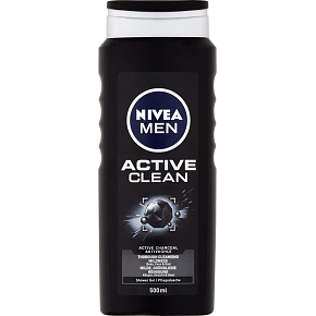 Nivea Men Active Clean Shower Gel, 500 ml