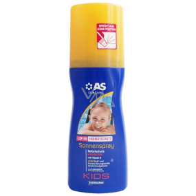 AS Suncare Sunscreen Lotion OF50 waterproof with vitamin E for children spray 200 ml
