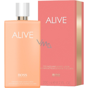Hugo Boss Alive perfumed body lotion for women 200 ml