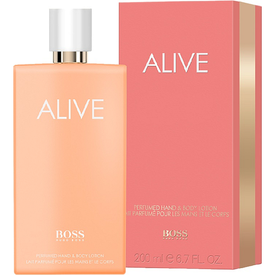 Hugo Boss Alive perfumed body lotion for women 200 ml