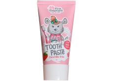 Pink Elephant Chinchilla Nela with strawberry flavour toothpaste for children 50 ml