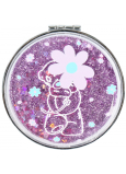 Me To You Cosmetic mirror with glitter Flower 8 cm