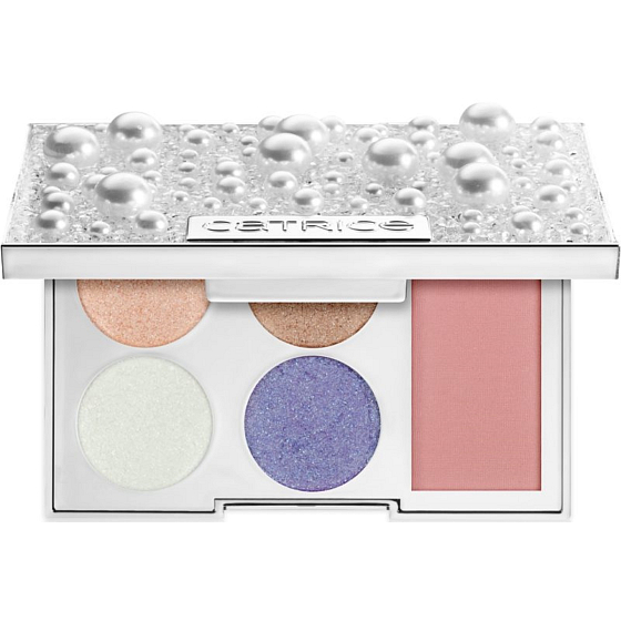Catrice Pearl Glaze eyeshadow palette with blush 8,5 g