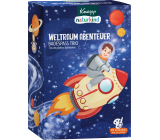 Kneipp Space Adventure Astronaut bath bomb 95 g + Stardust crackling bath salt 60 g + Little Dreamer coloured bath salt 40 g, cosmetic set for children