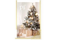 Ditipo Christmas greeting PF Tree with gifts 120 x 180 mm
