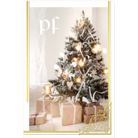 Ditipo Christmas greeting PF Tree with gifts 120 x 180 mm