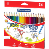 Centropen Ergo school crayons 24 pieces
