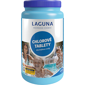 Laguna chlorine tablets pool water disinfection, 1 kg Laguna chlorine tablets pool water disinfection, 1 kg