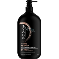 Syoss Keratin Shampoo for Brittle Hair, 750 ml