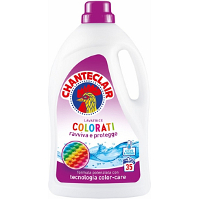 Chante Clair Liquid Laundry Detergent for Colored Laundry Lavatrice Colorati 1.575 L