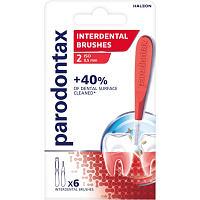 Parodontax Interdental Brushes Straight Size 2 (0.5 mm), 6 pcs