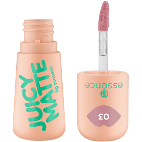 Essence JUICY MATTE Lip Mousse 03 Nude Pink, 2.7 ml