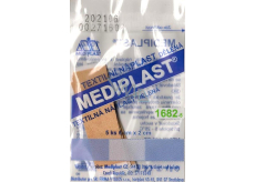 Mediplast textile patch divided 6 cm x 2 cm 5 pieces