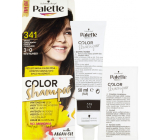 Schwarzkopf Palette Color toning hair color 341 Dark chocolate