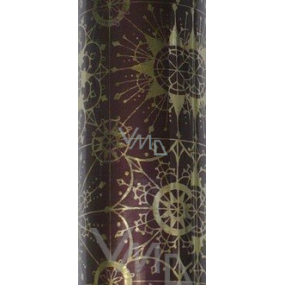 Zöllner Gift wrapping paper 70 x 150 cm Christmas Burgundy with flakes