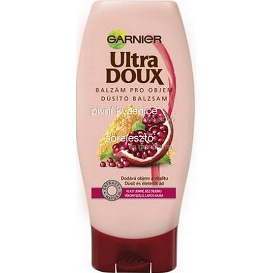 Garnier Natural Beer yeast and pomegranate balm for fine hair 200 ml