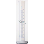 Plastic graduated cylinder with a 1000 ml measuring scale