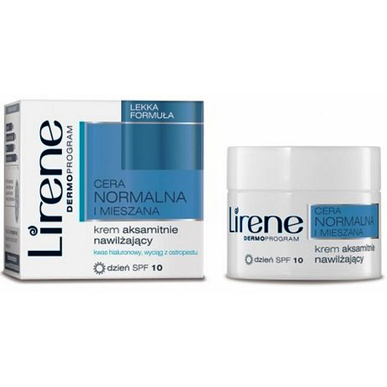 Lirene Normal And Combination Skin daily velvet moisturizer 50 ml
