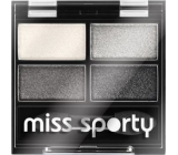Miss Sports Studio Color Quattro Eyeshadow 404 Real Smoky / Smoky Black 3.2 g