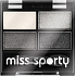 Miss Sporty Studio Colour Quattro Eyeshadow 404 Real Smoky/Smoky Black 3.2 g