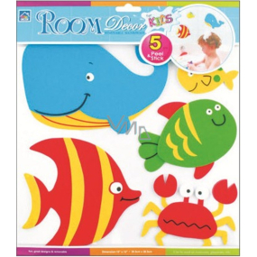 Waterproof fish wall stickers 31 x 30 cm 1 arch