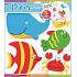 Waterproof fish wall stickers 31 x 30 cm 1 arch