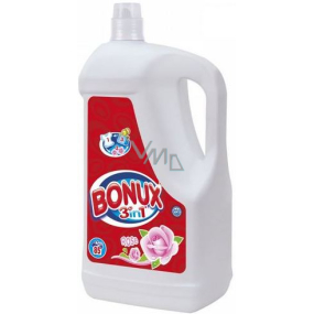 Bonux Rose 3 in 1 liquid washing gel 85 doses 5.525 l
