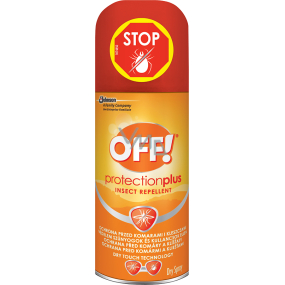 Off! Protection Plus quick-drying repellent spray 100 ml
