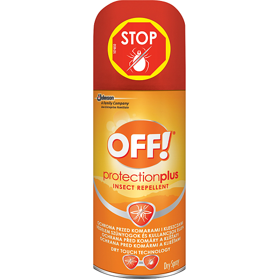 Off! Protection Plus quick-drying repellent spray 100 ml
