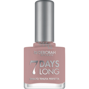 Deborah Milano 7 Days Long Nail Enamel nail polish 865 Mauve Gray 11 ml