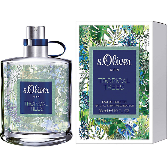 s.Oliver Tropical Trees Men EdT 30 ml eau de toilette Ladies