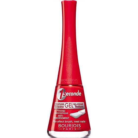 Bourjois 1 Seconde Gloss nail polish 10 Rouge Poppy 9 ml