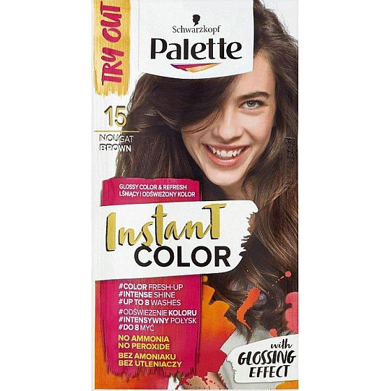 Schwarzkopf Palette Instant Color gradually washable hair dye 15 Nougat Brown 25 ml