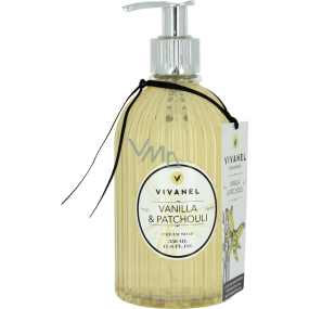 Vivian Gray Vivanel Vanilla & Patchouli luxury liquid soap with 350 ml dispenser